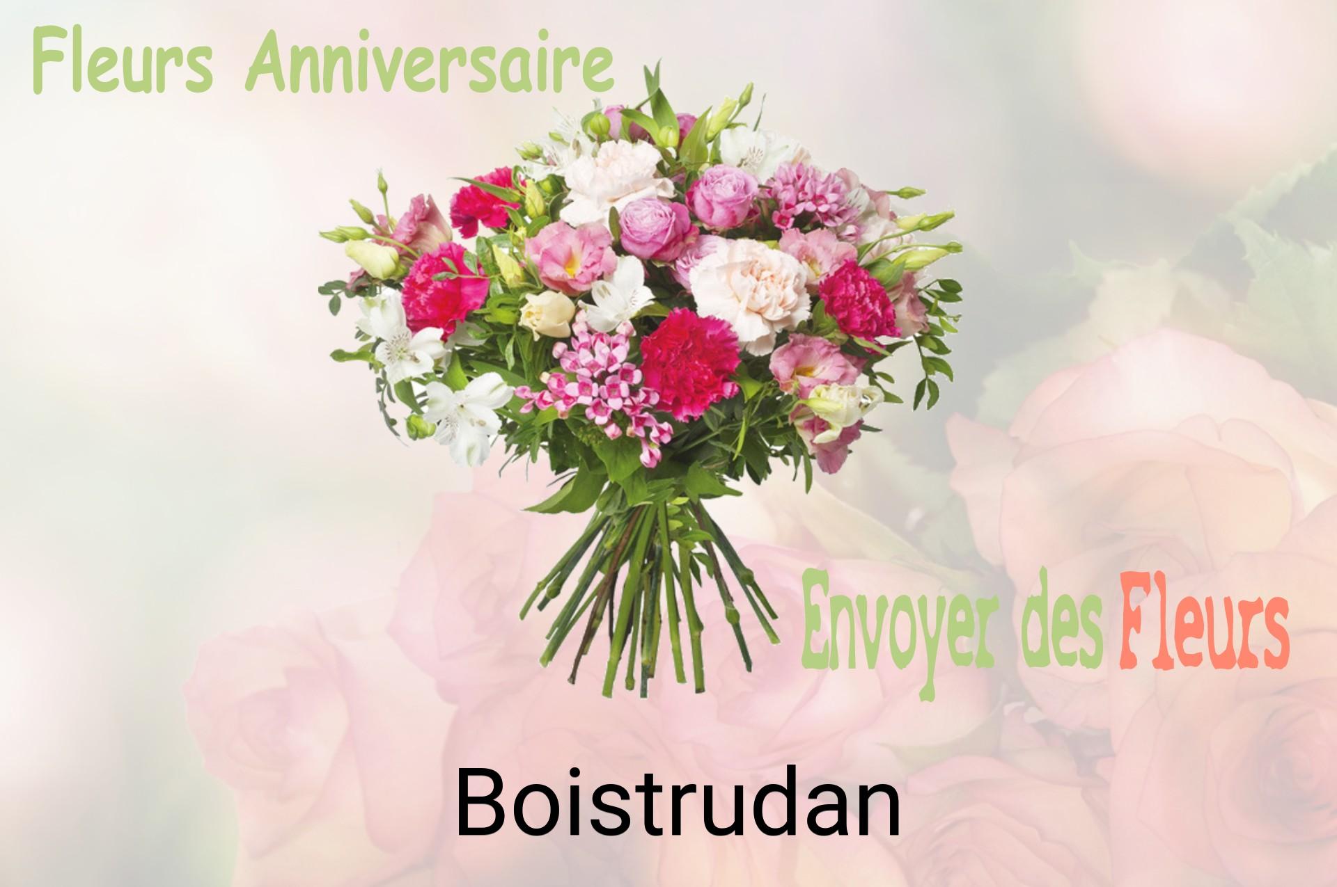 Bouquet de fleurs d’anniversaire livré à Boistrudan
